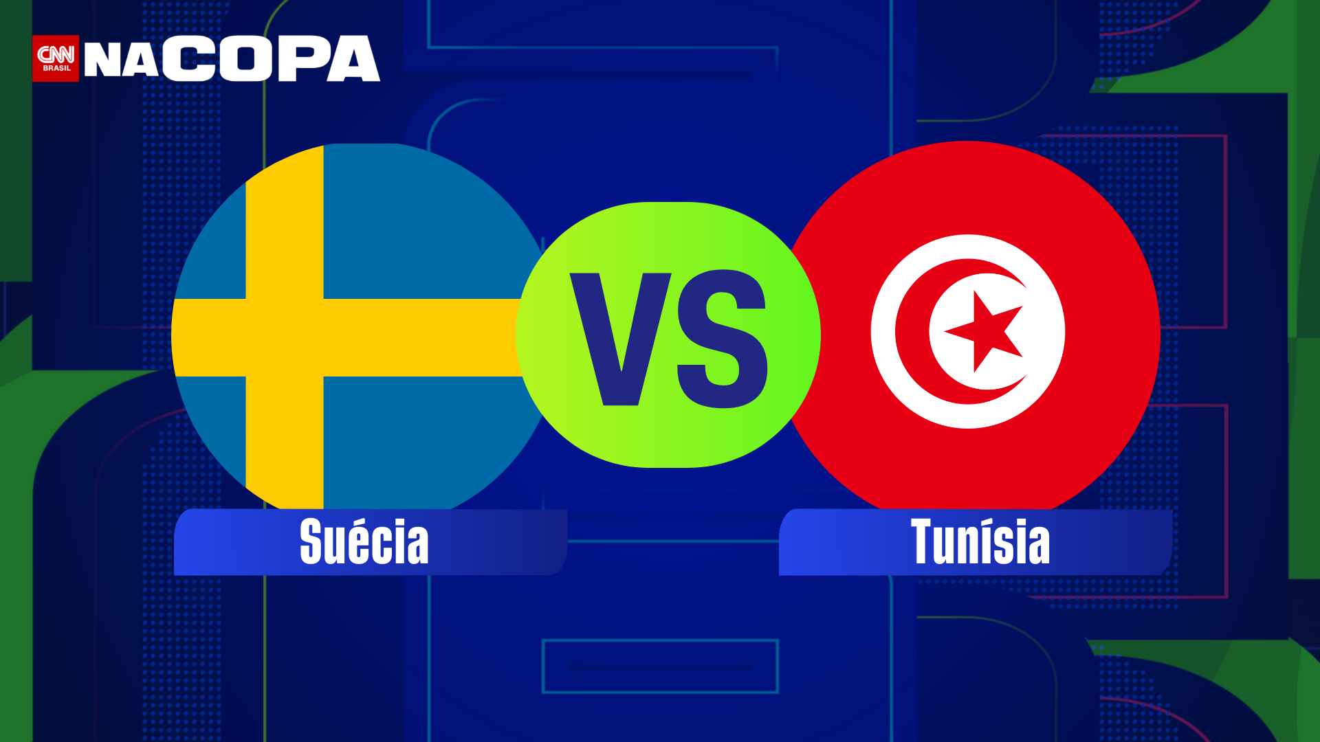 Suécia e Tunísia se enfrentam pela primeira rodada da fase de grupos da Copa do Mundo; saiba horário e onde assistir