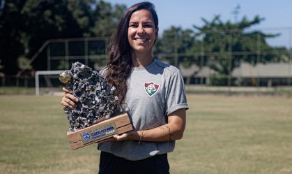 Bárbara Saar é a atual técnica do time sub-20 feminino do Fluminense
