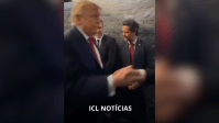Trump cumprimenta Lula no G7 e diz "bom trabalho"; veja vídeo