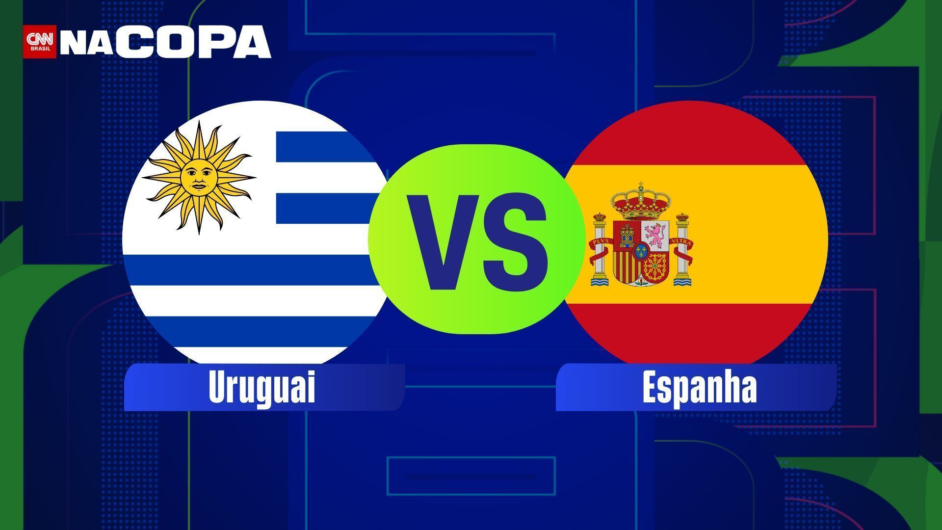 Uruguai e Espanha se enfrentam pela terceira rodada da fase de grupos da Copa do Mundo; saiba horário e onde assistir
