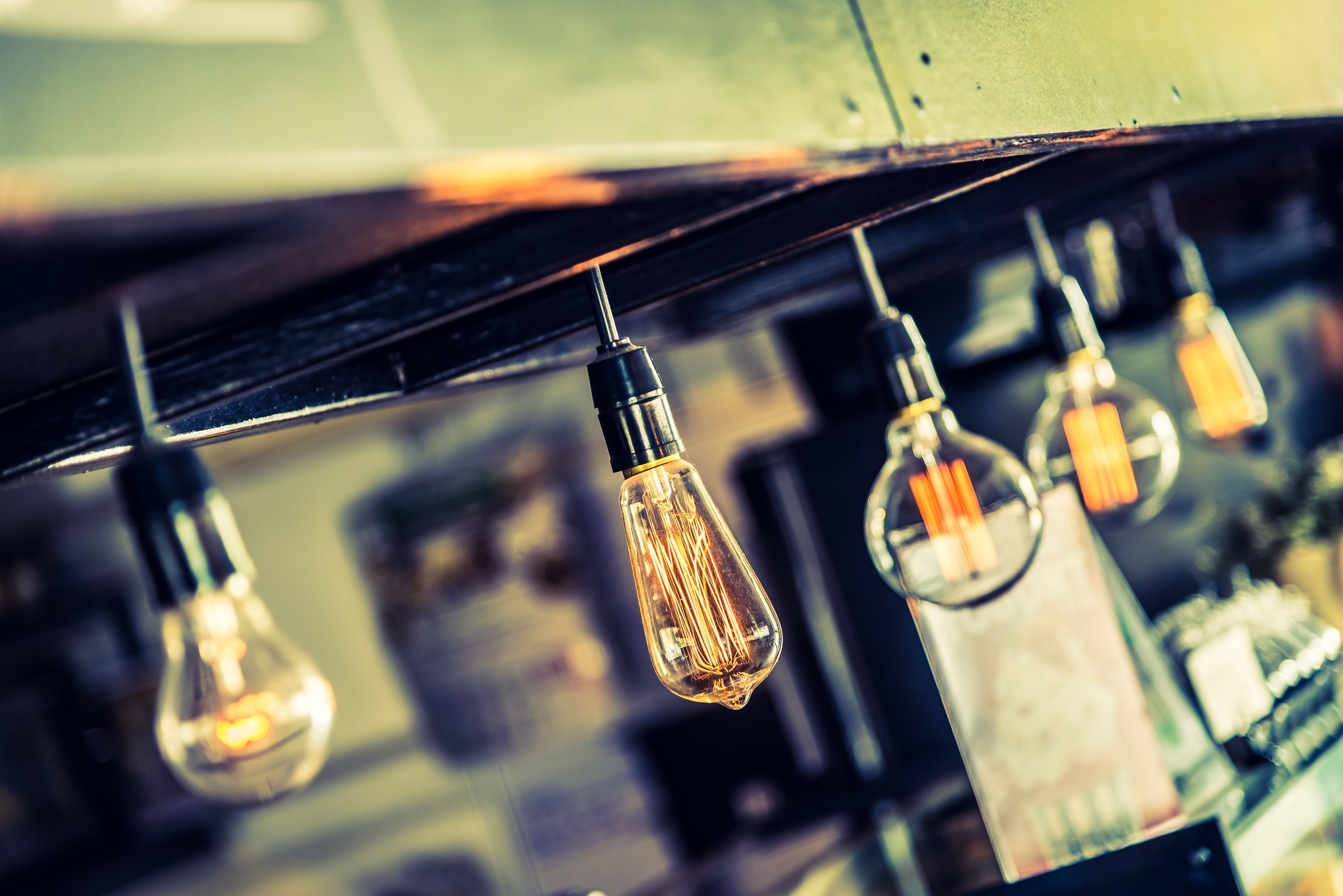 Vintage light lamp