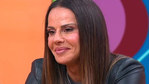 Viviane Araújo no programa "Sem Censura"