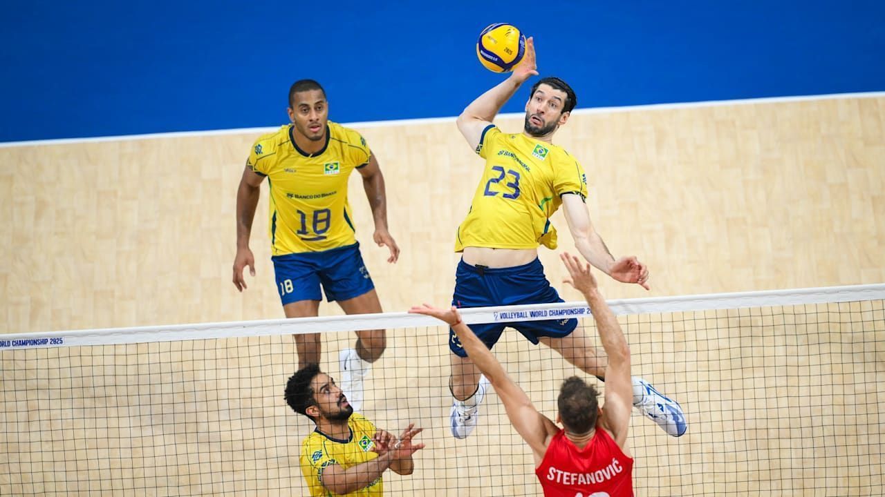 O Brasil disputa a primeira semana da VNL em Brasília