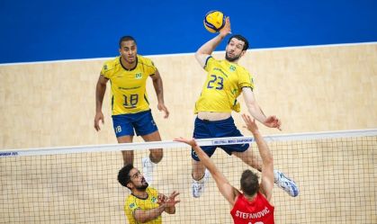 O Brasil disputa a primeira semana da VNL em Brasília