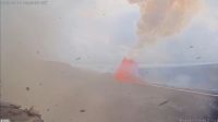Vídeo: Redemoinho atinge câmera durante erupção de vulcão no Havaí