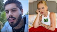 Zé Felipe fala após rumores de estar triste por Virginia receber buquê