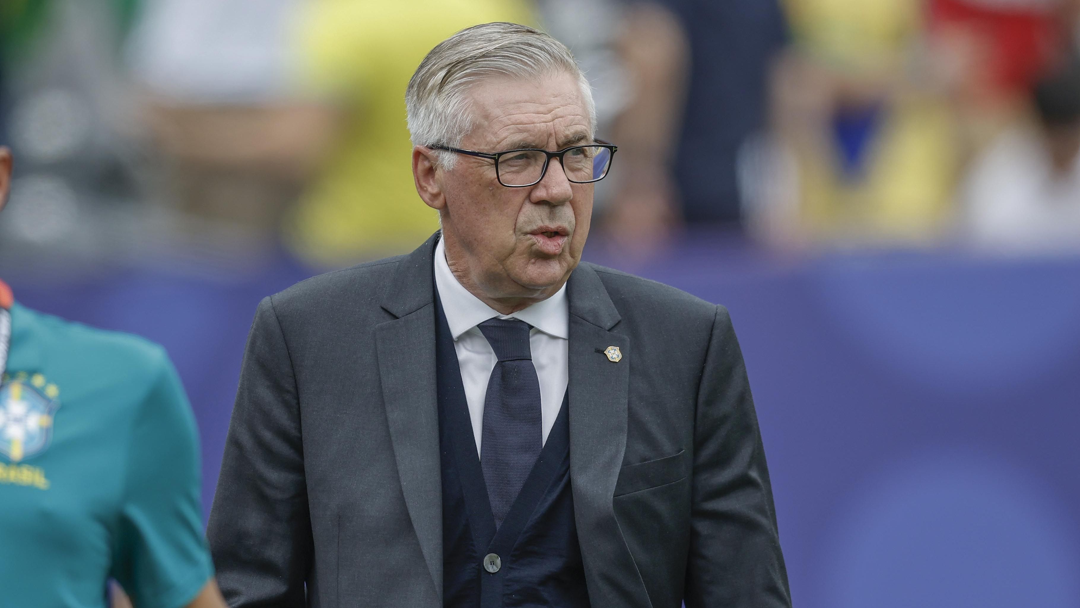 Carlo Ancelotti, técnico da Seleção Brasileira