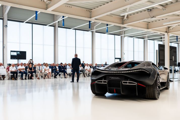 Inauguração da La Manufacture, em Molsheim , França • Divulgação / Bugatti