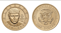 EUA vão produzir moeda com a imagem de Trump, diz secretário do Tesouro