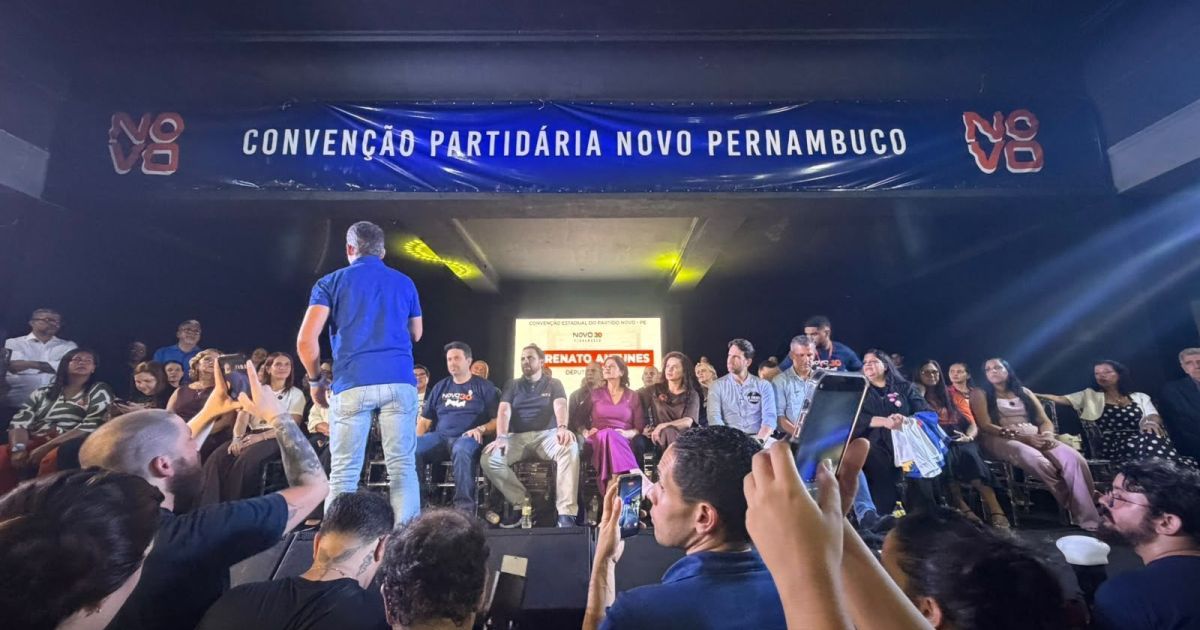 Novo oficializa apoio a Raquel Lyra para o governo de PE