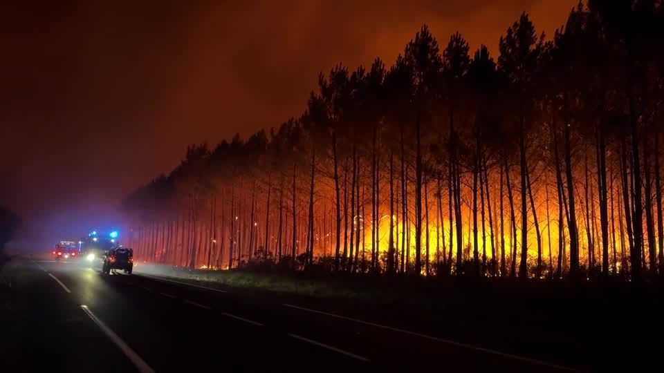 Vídeo mostra tornado derrubando árvores e postes em estrada nos EUA