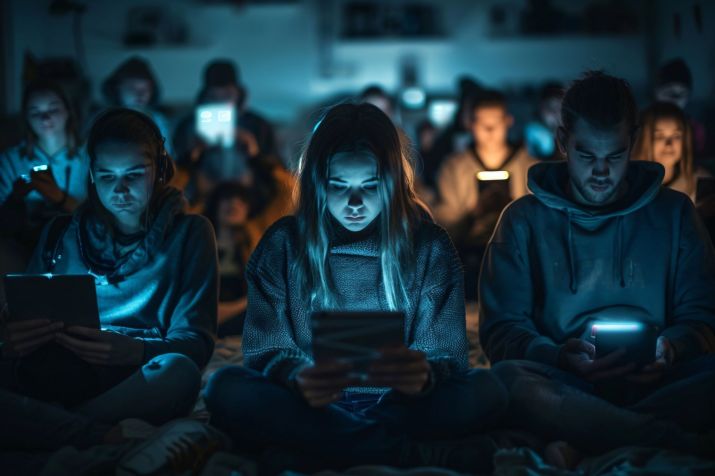 Exposição constante a telas e estímulos digitais pode afetar atenção, memória e outras funções cognitivas em crianças e adolescentes • Freepik