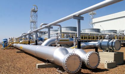 Gasoduto estação de compressão de Iacanga