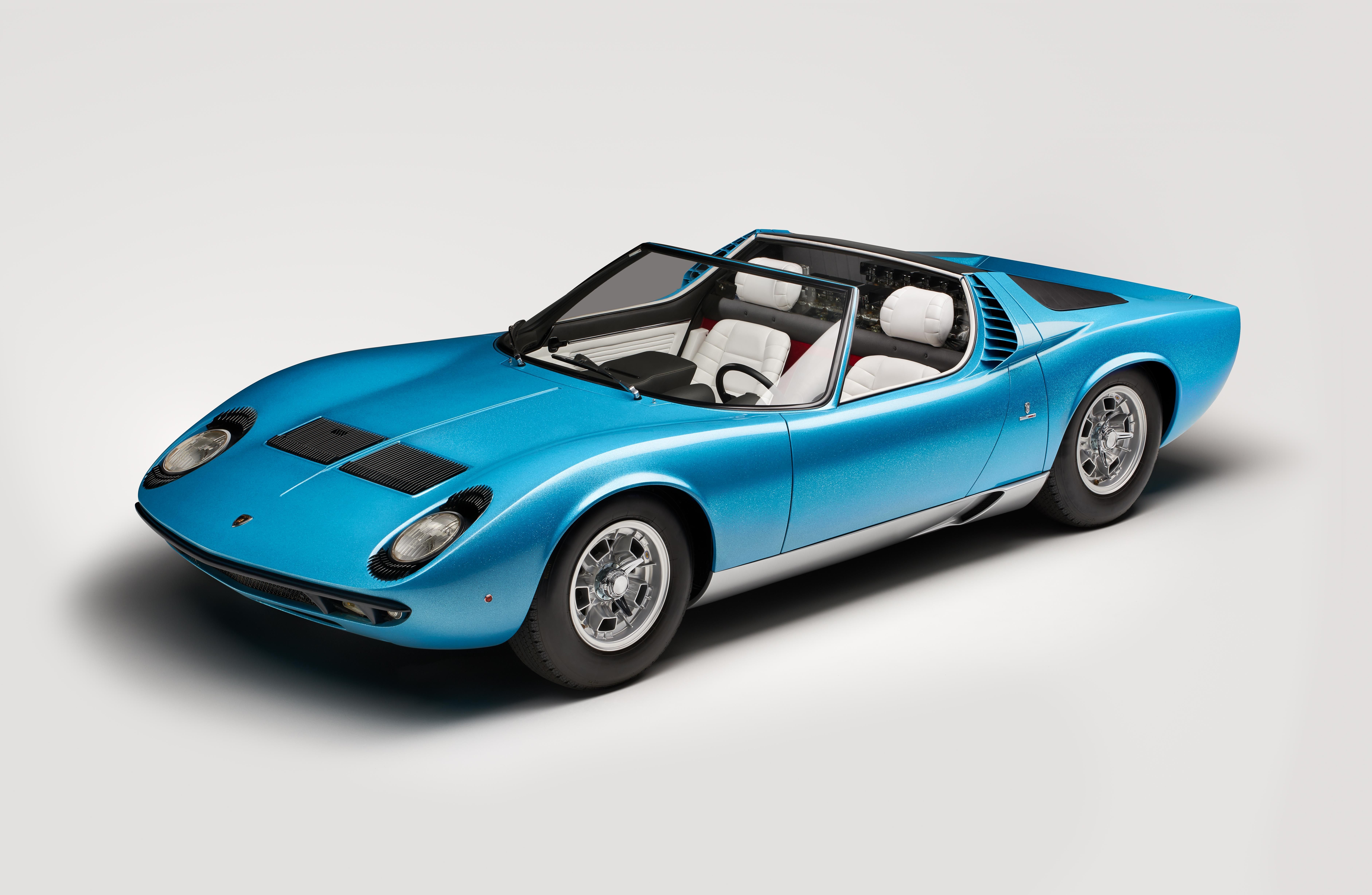 Lamborghini Miura Roadster, 1968 • Divulgação * Lamborghini