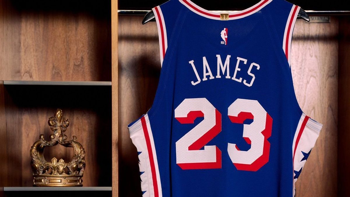 Com LeBron James, 76ers devem liderar transmissões de TV na NBA