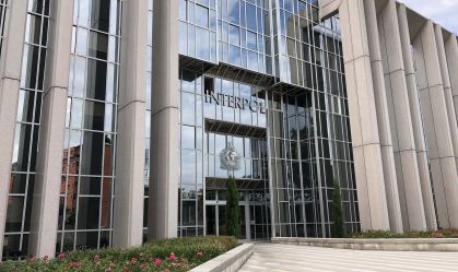 Sede global da Interpol em Lyon, na França