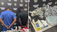 Integrantes do Comando Vermelho são presos com detector de drones no RJ