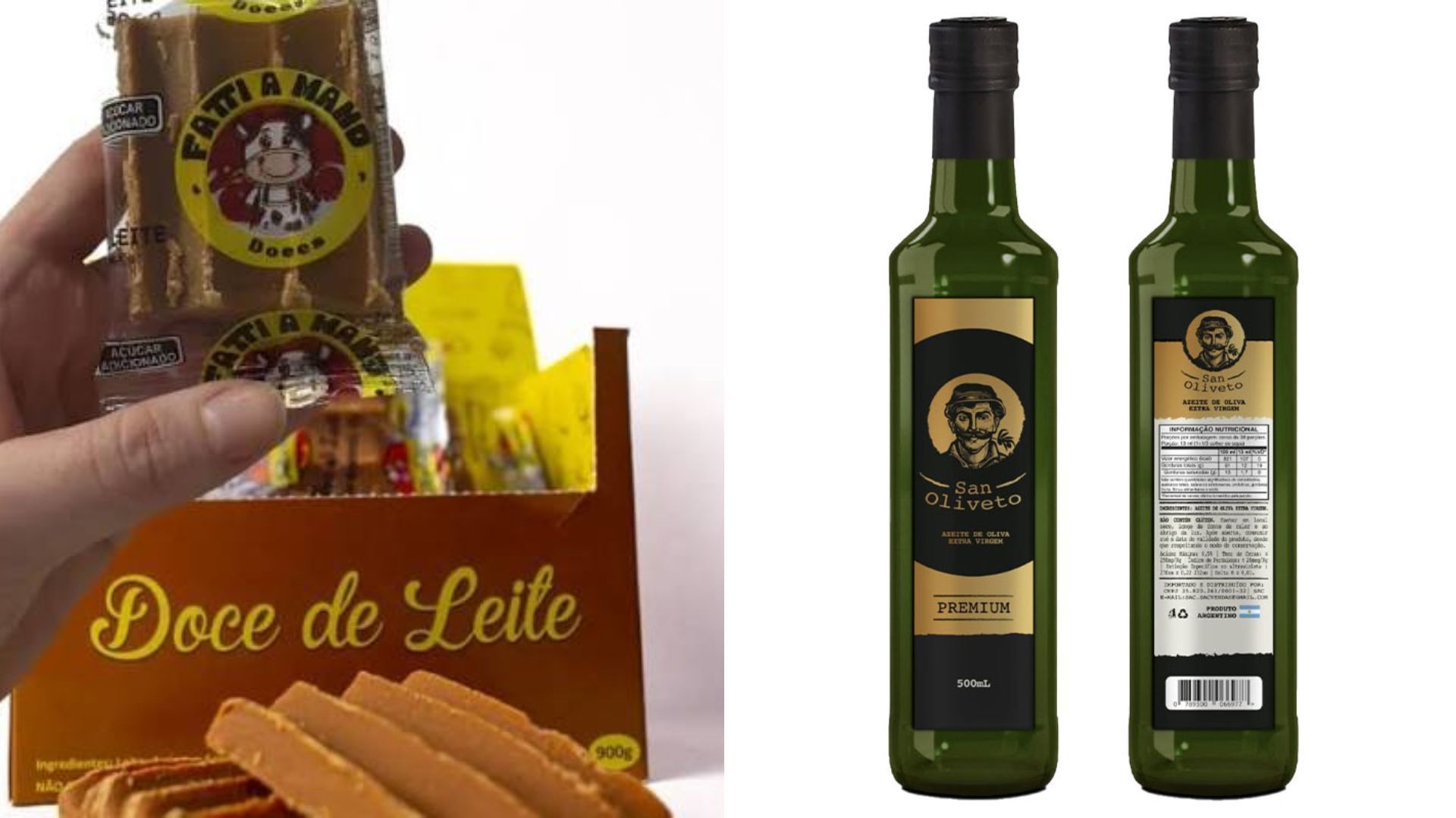 Anvisa proíbe azeite da marca San Oliveto e doces da Fatti a Mano