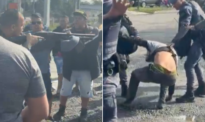 BRIGA GREVE CAMINHONEIROS