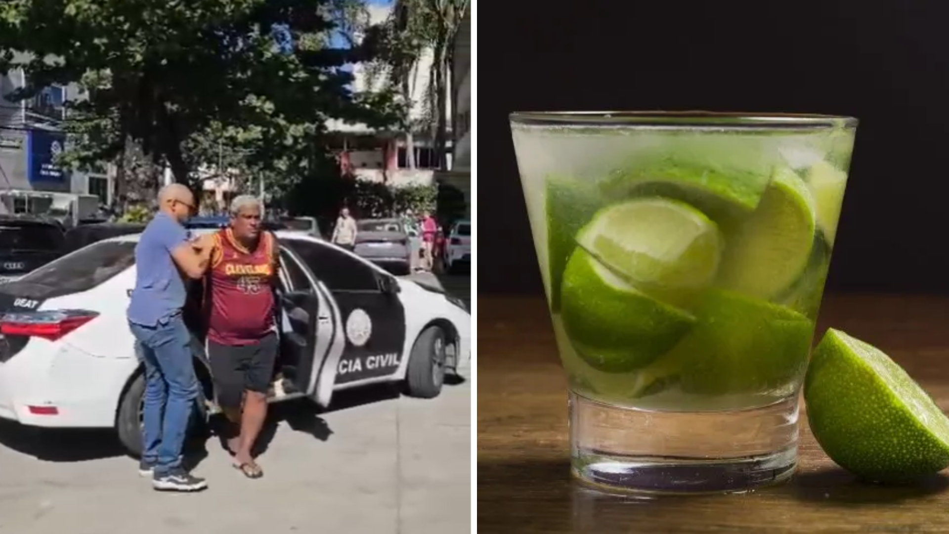 Duas caipirinhas foram vendidas por R$ 8.246