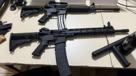 Armazém de armas é encontrado e três são presos com fuzis no Acre