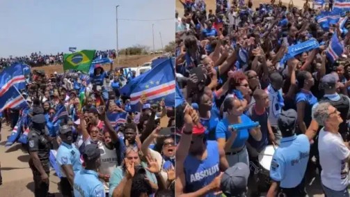 Cabo Verde desembarca com festa após campanha histórica na Copa | CNN Brasil
