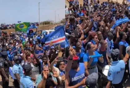 Cabo Verde desembarca com festa após campanha histórica na Copa