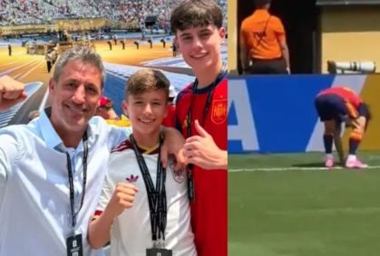 Cucurella enterra moeda e repete superstição da Espanha campeã de 2010