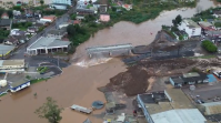 Imagem vinculada ao feed original: Inundação no RS: veja como é abrigo com mais de 500 pessoas em Lajeado