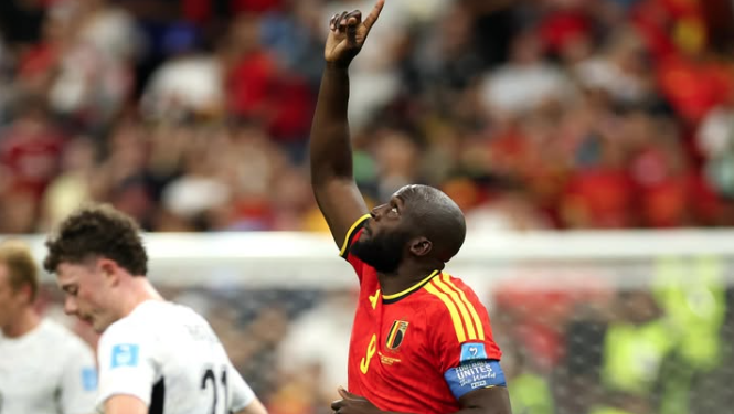 Lukaku, jogador da Seleção Belga