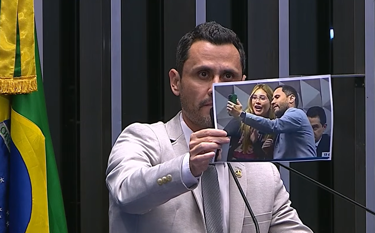 O senador Cleitinho Azevedo (Republicanos)