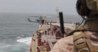 Forças dos EUA abordam petroleiro no Mar Arábico em meio ao bloqueio naval