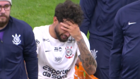 Yuri Alberto se lesiona e deixa o campo chorando em Corinthians x Athletico