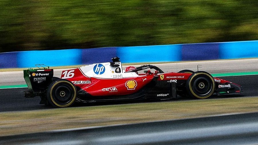 Leclerc domina primeiro treino livre do GP da Hungria; Bortoleto é o 6º