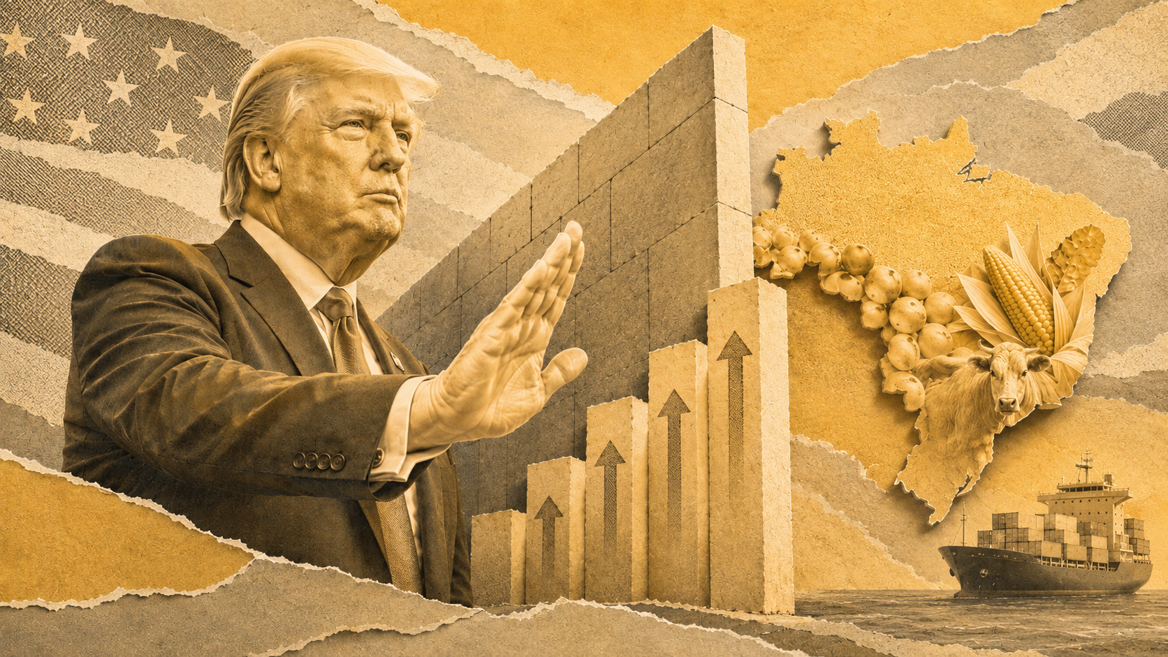 Tarifaço de Trump afeta agronegócio