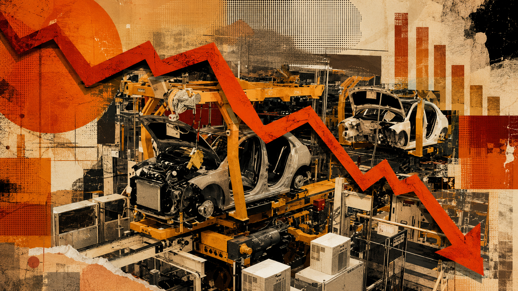 INDUSTRIA, QUEDA