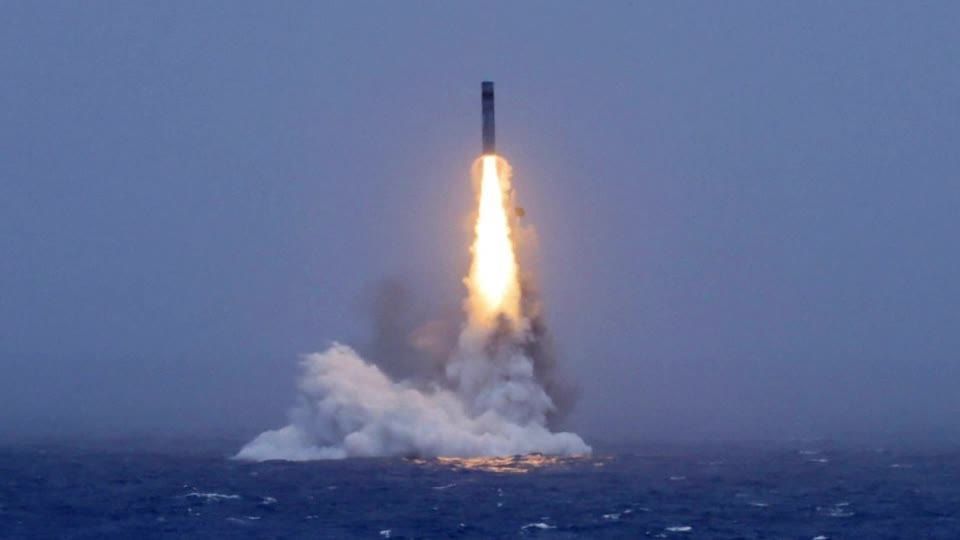 Chinese navy conducts test launch of strategic missile by submarine
