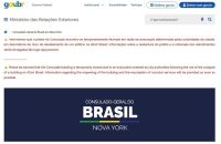 Consulado do Brasil em Nova York fecha por risco de queda de prédio vizinho
