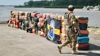 Drogas encontradas em barco no Suriname somam cerca de R$ 500 milhões