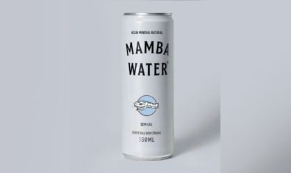 Água sem gás da Mamba Water