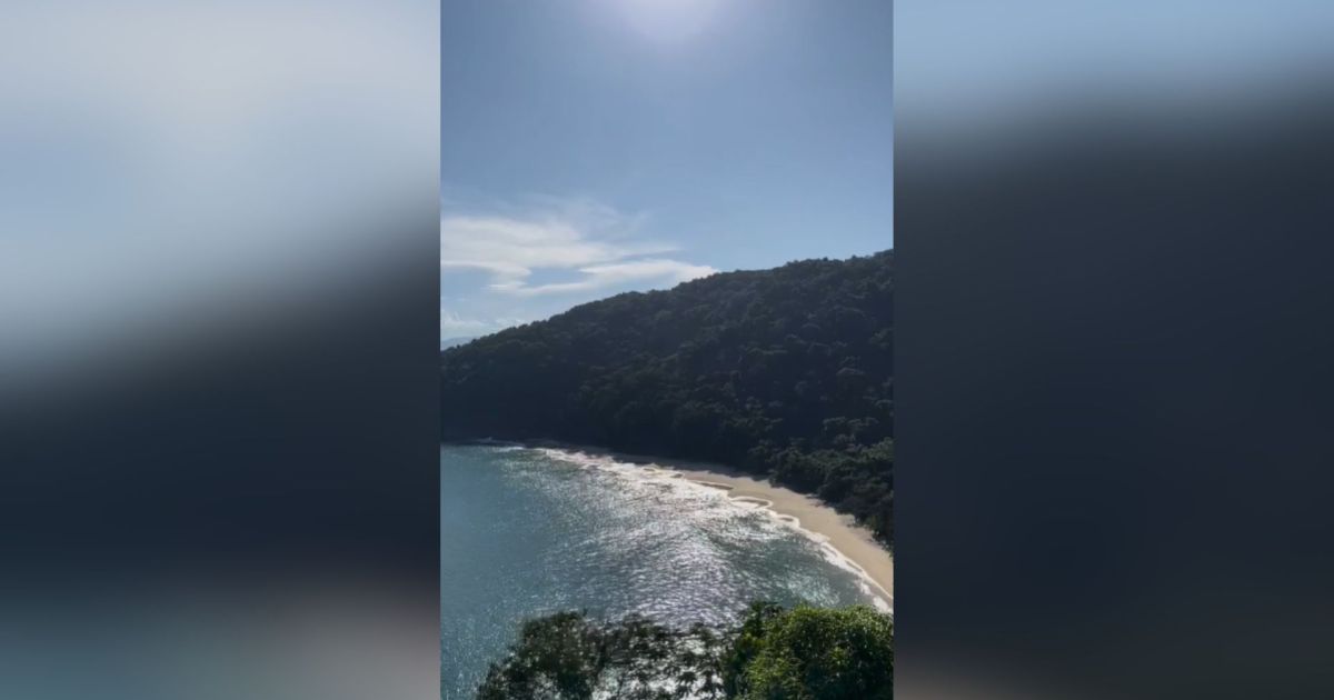 Pai e filhos se afogam no litoral de SP e são resgatados por pescador