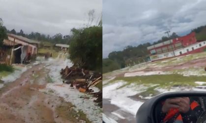 CHUVA GRANIZO RS