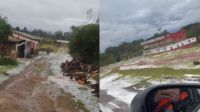 Temporal com granizo deixa mais de 400 desalojados na Grande Porto Alegre
