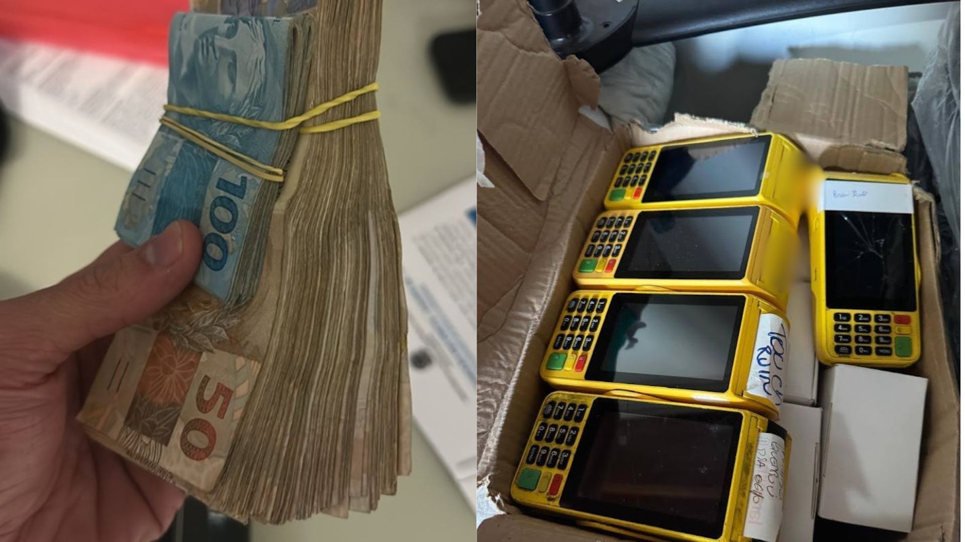 JOGO por meio de máquinas de pagamento por cartão instaladas nas bancas, de contas de empresas de fachada e de saques fracionados em espécieDO BICHO