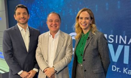 Dr Kalil e Dra Camila Magalhães e Dr Guilherme Polanczyk