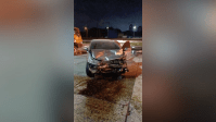 SP: Carro pega fogo após colisão na Castello Branco e três morrem