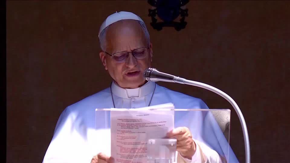 Em sua oração de domingo, papa Leão XIV pede diálogo para dispersar os ventos da guerra