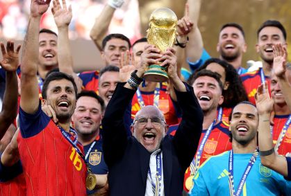Espanha supera própria marca e se torna melhor defesa entre campeãs de Copa