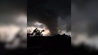 Tornado gigante devasta Giruá, no RS; prefeitura fala em feridos