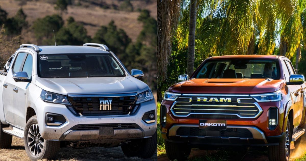 Recall envolve mais de 5 mil Fiat Titano e Ram Dakota por falha nos freios